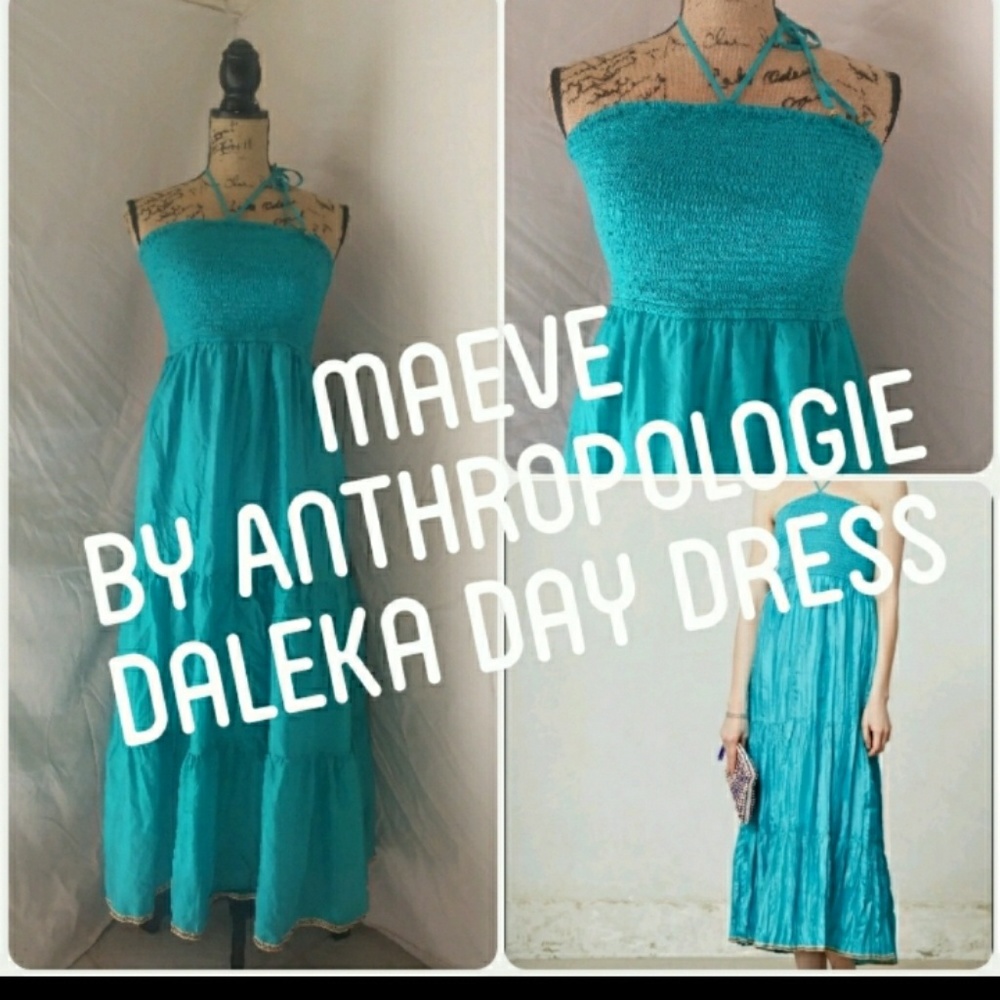 💙 NWOT Maeve by Anthropology DALEKA Day Dress 💙
